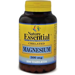 Nature Essential Magnesio Quelado300 Mg 250 Tabletas