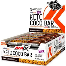 Amix Ketolean Keto Coco Bar 20 Barritas X 40 Gr