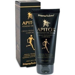 Prisma Natural Apitox Cream Antiinflamatoria - Crema Antiinflamatoria Efecto Frio con Veneno de Abeja 100 ml