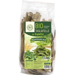 Solnatural Tagliatelle De Espelta Con Espinacas Bio 250 G