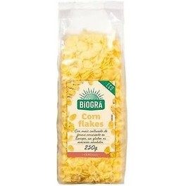 Biográ Corn Flakes S/sucre ET S/miel 250g Biogra Bio