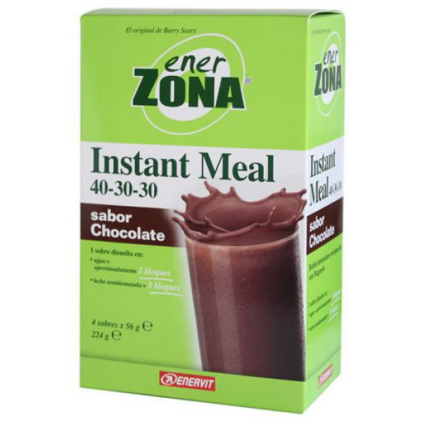 EnerZona Instant Meal 40-30-30 4 sobres