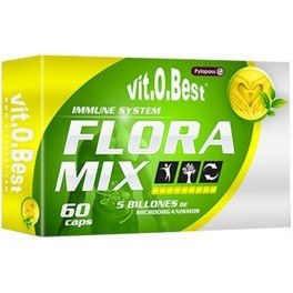 VitOBest FloraMix - 60 Cápsulas Vegetales 