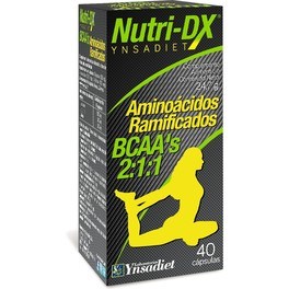 Ynsadiet Aminoacidos Ramificados 40 Caps Nutri Dx