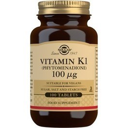 Solgar Vitamin K1 100 Ug 100 Comp