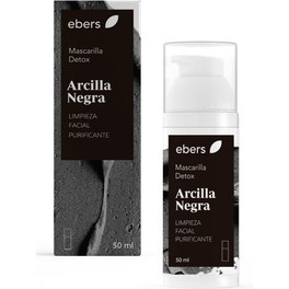 Ebers Mascarilla Detox Arcilla Negra 50 Ml