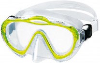 Mares Máscara Sharky Amarillo Reflex Plastic Box
