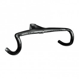 Vision Manillar Metron 5d Integrated 120x420 Mm Carbono Negro/gris