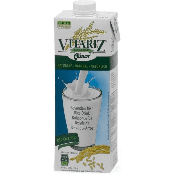 Vitariz Bebida Vegetal Arroz Bio Family Vitariz - Sin Gluten Sin Lactosa -1l