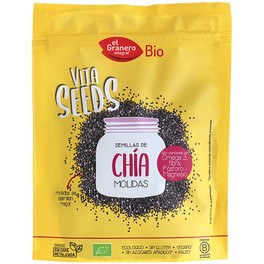 El Granero Integral Vitaseeds Semillas De Chia Molidas Bio 200 Gr