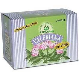El Naturalista Valeriana Con Anis 20 Bolsitas Infusion