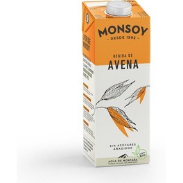 Bebida de Aveia Monsoy 1 L Bio