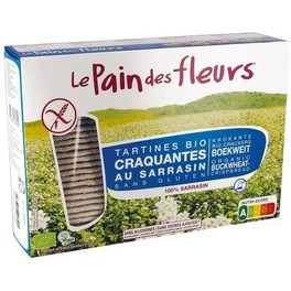 Le Pain Des Fleurs Toasts Croustillants / Cracker De Sarrasin Bio Sans Sel 300G