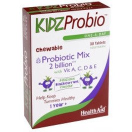 Health Aid Kidzprobio 30 Comp Masticables