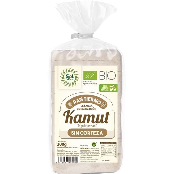 Solnatural Pan Tierno De Kamut Sin Corteza Bio 300 G