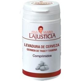 Ana Maria LaJusticia Levadura de Cerveza con Germen de Trigo y Tiamina 80 comp Ana Maria LaJusticia Levadura de Cerveza con Germen de Trigo y Tiamina 80 comp