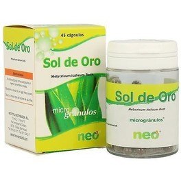 Neo - Extracto Seco 5:1 de Sol de Oro 200 mg - 45 Cápsulas - Para Aliviar los Síntomas de la Alergia 