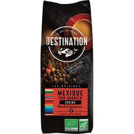 Destination Cafe En Grano Mexico 100% Arabica Bio 250 Gr