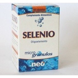 Neo - Selenio - 50 Cápsulas - Complemento Alimenticio para Aumentar la Fertilidad - Con Propiedades Antioxidantes