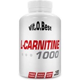 VitOBest L-Carnitina 1000 mg 100 cápsulas triplas