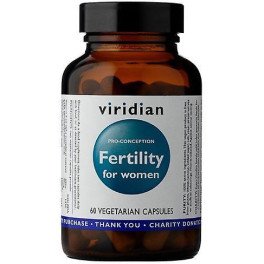 Viridian Fertility Para Mujeres 60 Vcaps