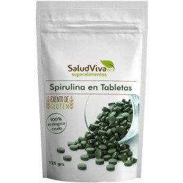 Salud Viva Spirulina En Tabletas 125 Grs