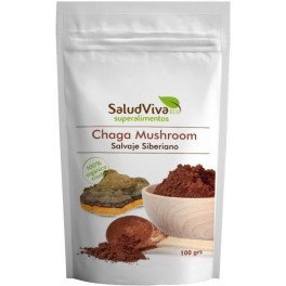 Salud Viva Chaga Mushroom Salvaje Siberiano 100 Grs.