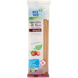 Rice & Rice Espaguetis 100% Arroz Integral Bio 250 Gr Sin Glut