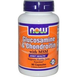 Now Glucosam E Chondroit+msm 90 Caps