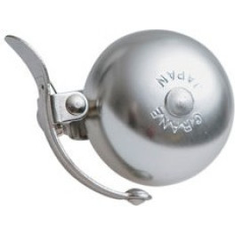 MINI SUZU Bell w/ Steel Band Mount color:silver