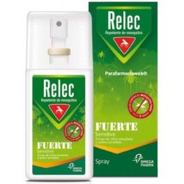 Relec Spray Fuerte Sensitive - Repelente de Mosquitos 75 ml