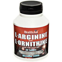 Health Aid L-arginina/l-ornitina 600 Mg/300 Mg 60 Comp