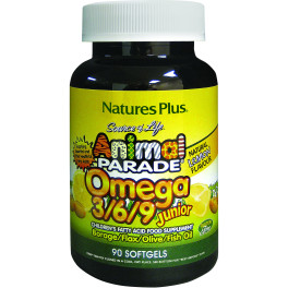 Natures Plus Animal Parade Omega 3/6/9 Junior 90 Perlas