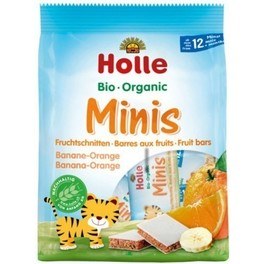 Holle Barritas Mini Platano & Naranja +12 Meses 100g