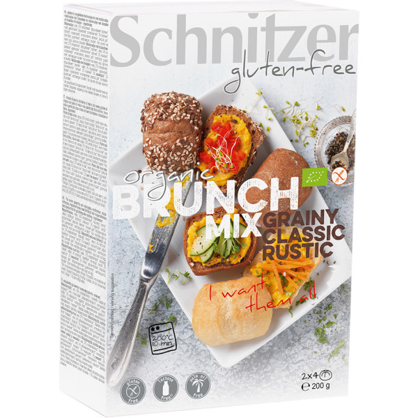Schnitzer Panecillos Brunch Mix S/g Schnitzer 200 G