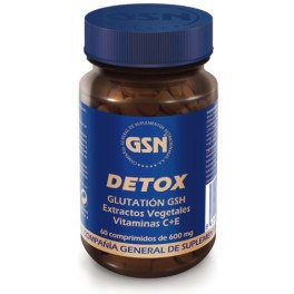 Gsn Detox Glutation 60 Comprimidos