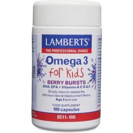 Lamberts Omega 3 For Kids Dha Y Epa 100 Caps