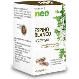 Neo - Extracto Seco de Hojas y Flores de Espino Blanco 200 mg - 45 Cápsulas