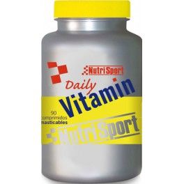 Nutrisport Daily Vitamina 90 comprimidos mastigáveis