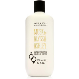 Hidratante para mãos e corpo Alyssa Ashley Musk 500 ml unissex
