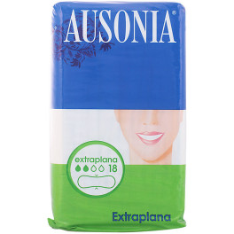Ausonia extra platte pads 18 eenheden vrouw