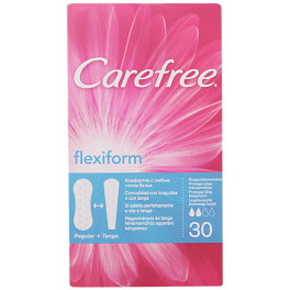 Carefree Protetor Flexiforme 30 Unidades Mulher
