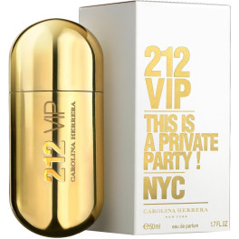 Carolina Herrera 212 Vip Eau de Parfum Spray 50 Ml Donna