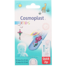 Cosmoplast Quick-Zip Kinderverbände 20 Einheiten Unisex