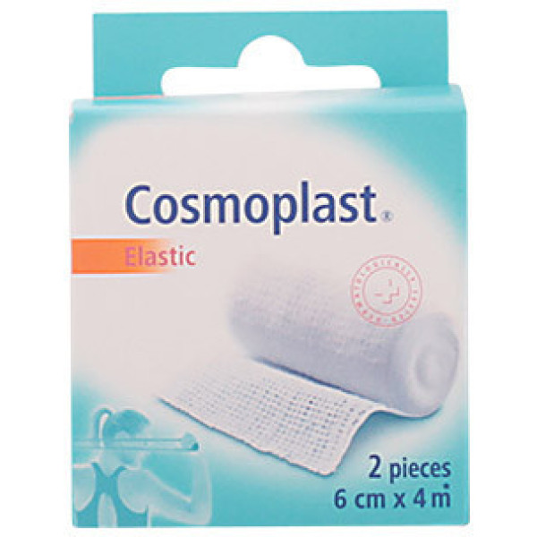 Cosmoplast elastische bandage 6x4 cm 2 stuks unisex