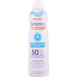Denenes Sol Wet Skin Invisible Protective Spray Spf50 250 ml unissex