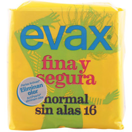 Evax Fina&segura Comprime Normal 16 Unidades Mulher