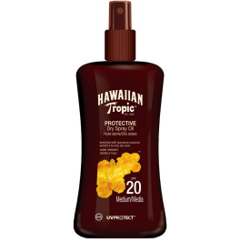 Hawaiian Noix de Coco & Goyave Huile Sèche Spf20 Spray 200 Ml Unisexe
