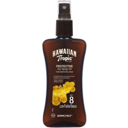Óleo seco de coco e mamão havaiano spf8 spray 200 ml unissex