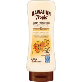 Hawaiian Satin Ultra Radiance Lotion Solaire Spf50+180 Ml Unisexe